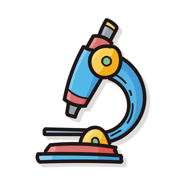 Mikroskop renk doodle
