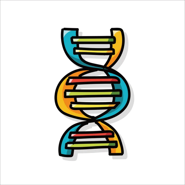 DNA renk doodle
