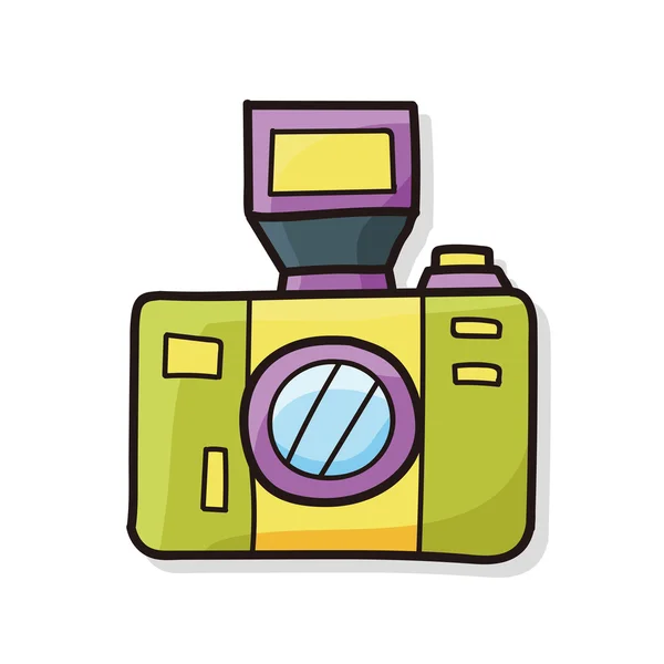 Doodle de câmera — Vetor de Stock