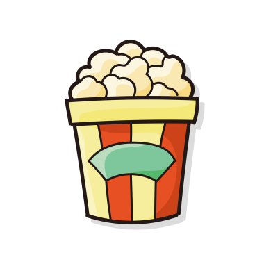 patlamış mısır doodle