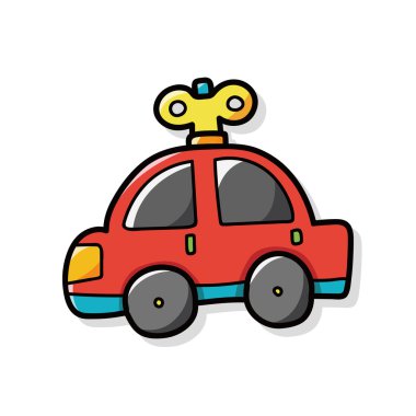 oyuncak araba doodle