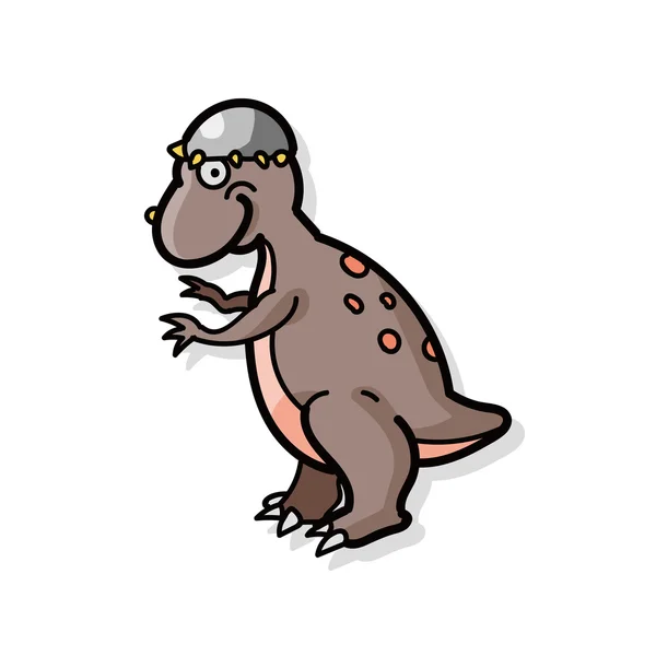 Dinosaurier-Doodle — Stockvektor