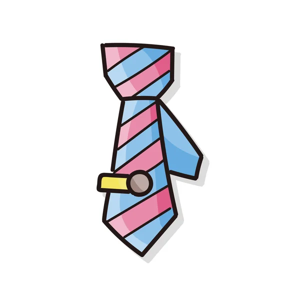 Krawattenkritzel — Stockvektor