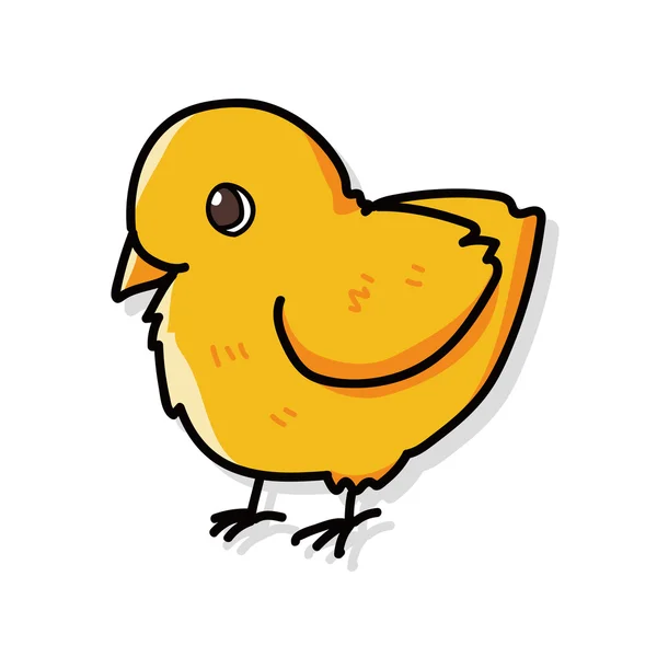 Κοτόπουλο doodle — Διανυσματικό Αρχείο