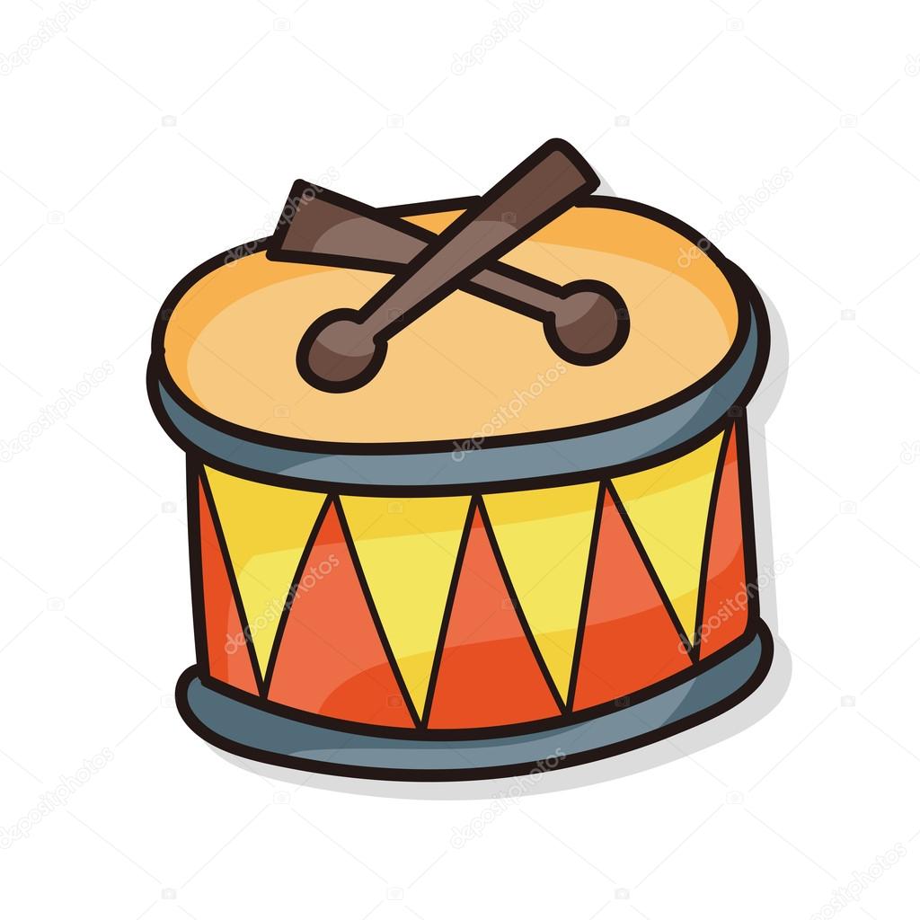 Drum doodle Stock Illustration by ©wenchiawang 81945846