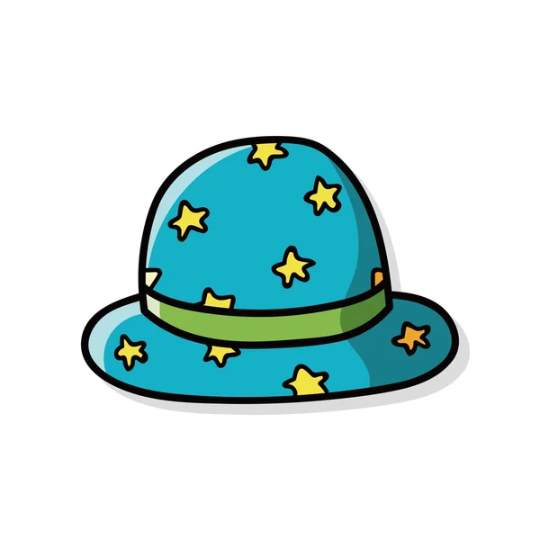 Doodle καπέλο — Διανυσματικό Αρχείο