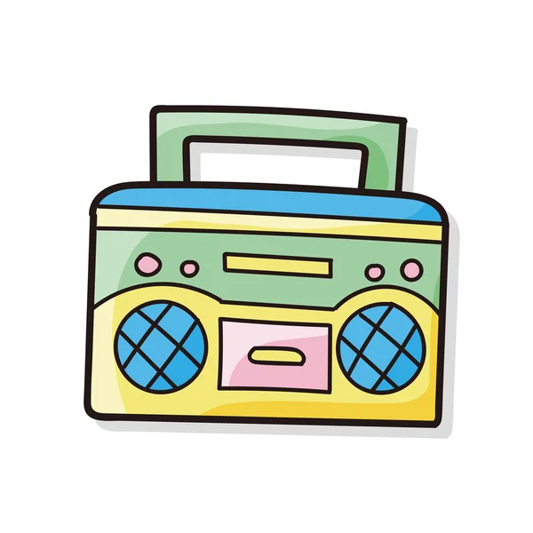 Stereo doodle — Stockvector