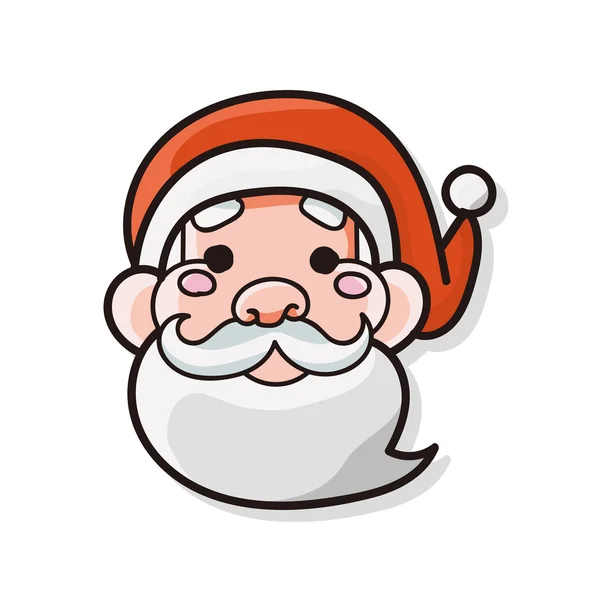 Άγιος Βασίλης doodle — Διανυσματικό Αρχείο