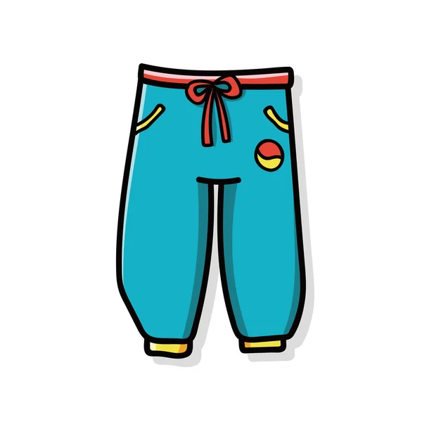 Calça doodle —  Vetores de Stock