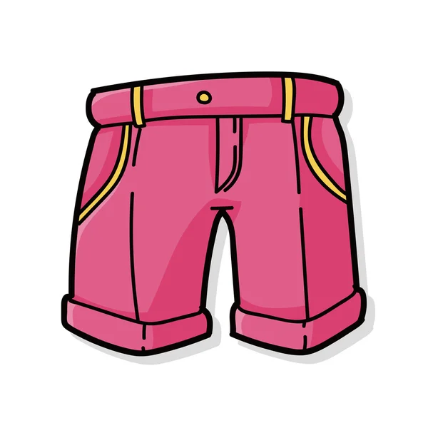 Broek doodle — Stockvector