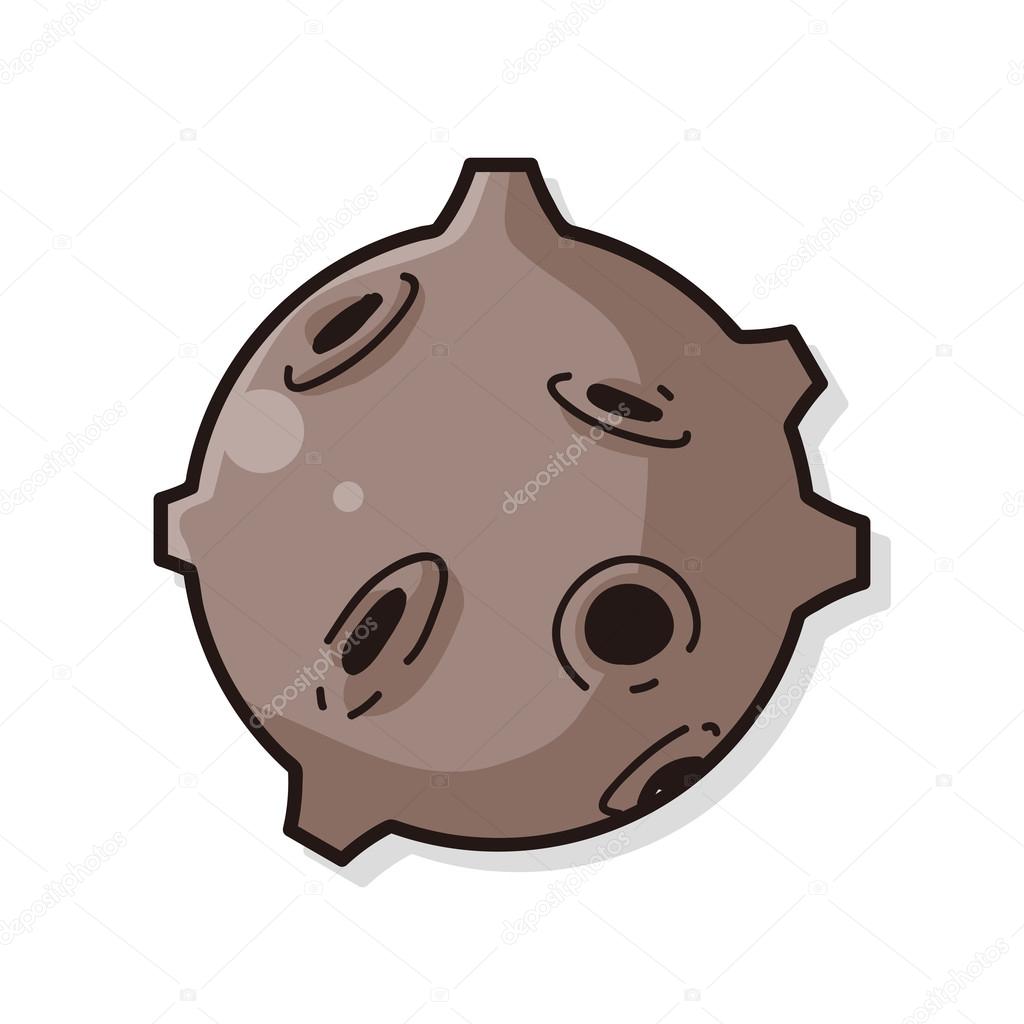 Meteorite doodle