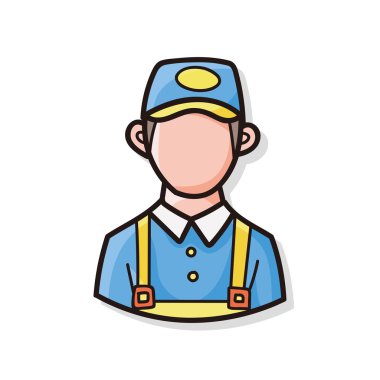 kariyer karakter doodle