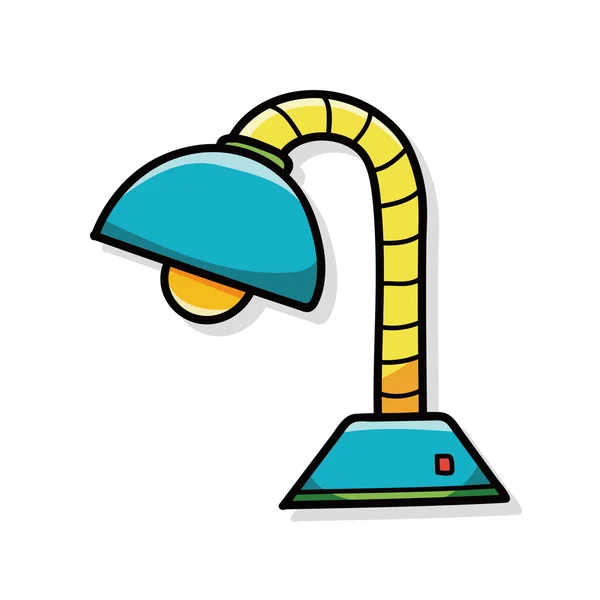 Lamp doodle — Stockvector