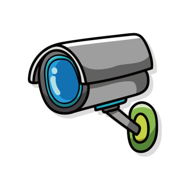 Gözetim kameraları doodle