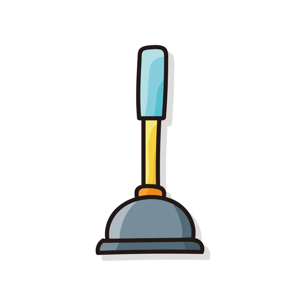 Piston doodle — Image vectorielle