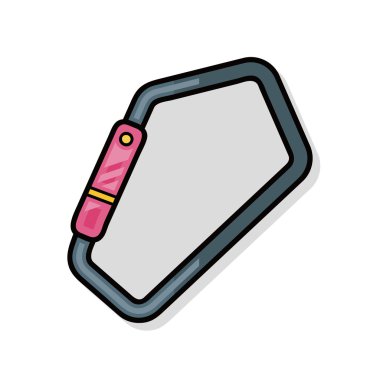 Tırmanma emniyet kilidi doodle