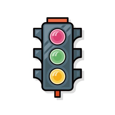 trafik ışığı doodle