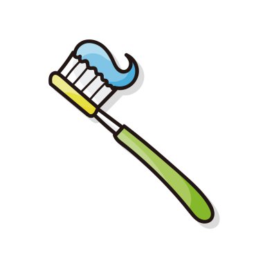 diş fırçası doodle