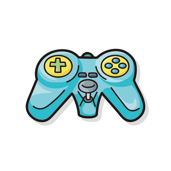 Game-Controller-Doodle — Stockvektor