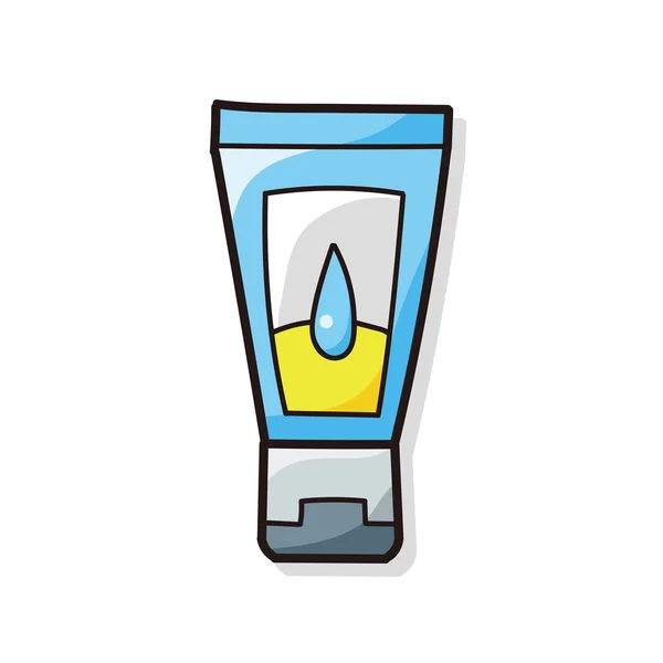 Lotion doodle — Stock Vector