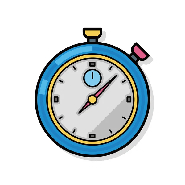 Stopwatch doodle — Stockvector