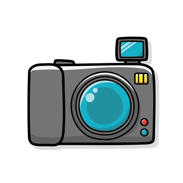 Camera doodle — Stock Vector