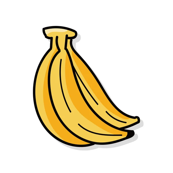 Banana doodle — Stock Vector