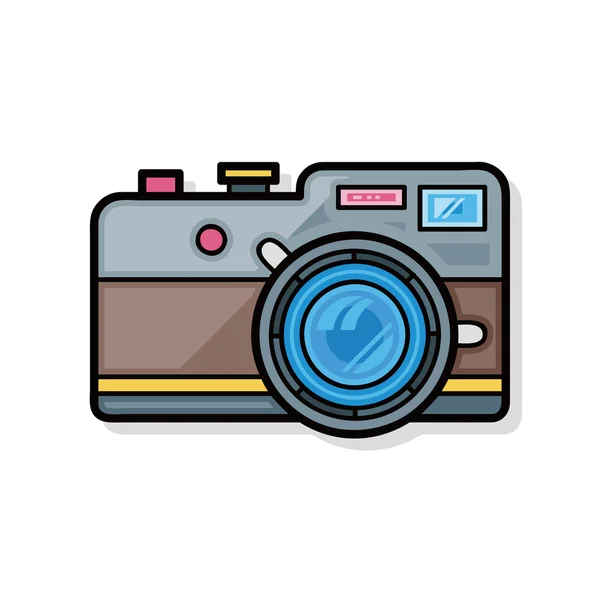 Camera doodle — Stock Vector