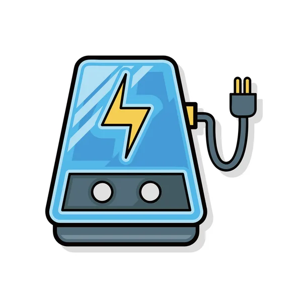 Power transformer doodle — Stock vektor