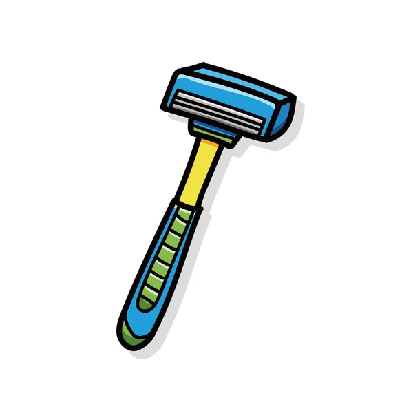 Shavers doodle — Stock Vector
