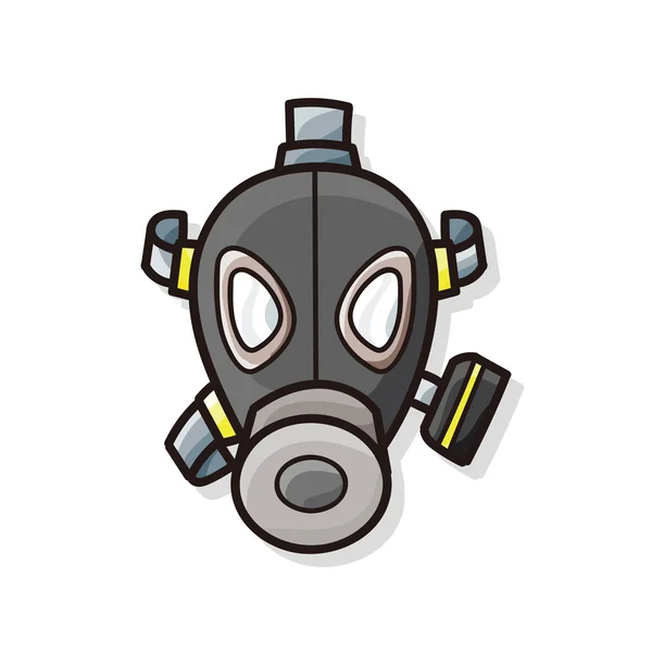 Gas masks doodle Vector Graphics