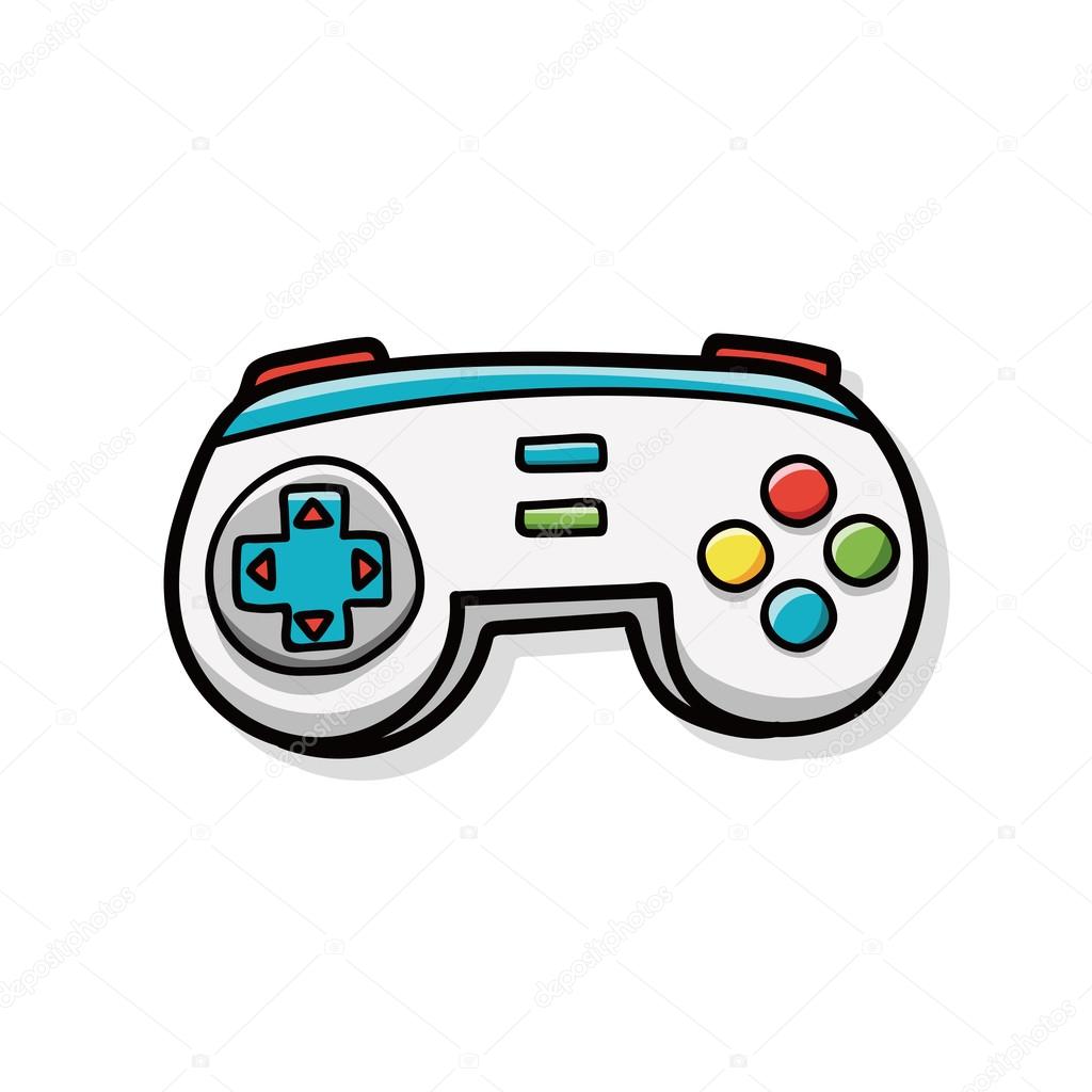 game controller doodle