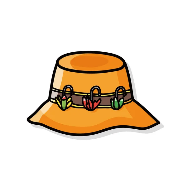 Chapeau de pêche — Image vectorielle