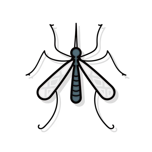 Bug doodle — Stockvector