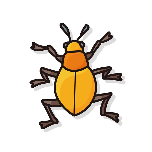 Doodle de insetos —  Vetores de Stock