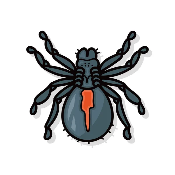 Bug doodle — Stock Vector