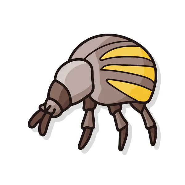 Bug doodle — Stockvector