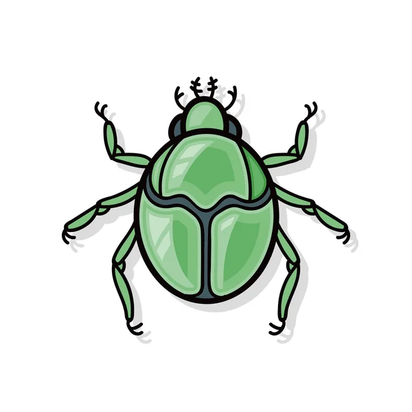 Bug doodle — Stock Vector