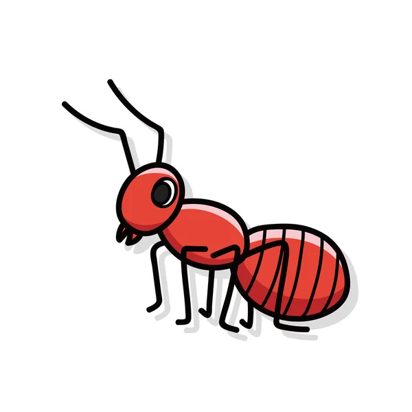 Bug doodle — Stok Vektör