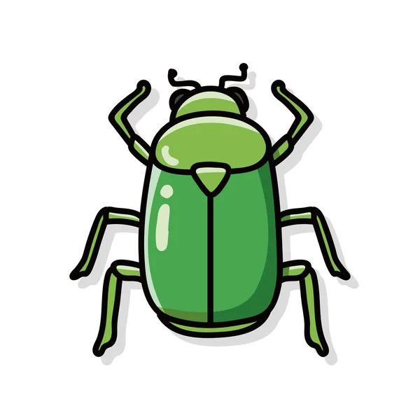 Bug doodle — Stockový vektor