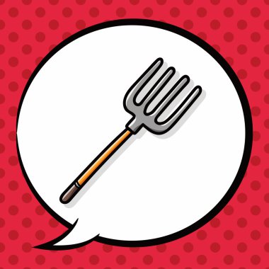 Harrow doodle, konuşma balonu