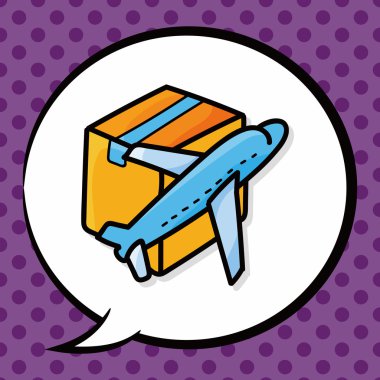 Navlun doodle, konuşma balonu