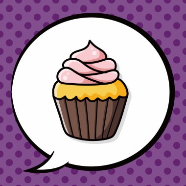 pasta doodle, konuşma balonu