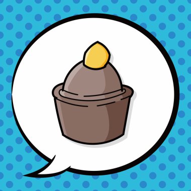 pasta doodle, konuşma balonu