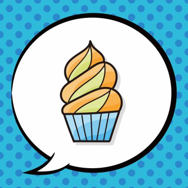 pasta doodle, konuşma balonu