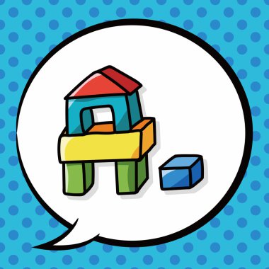 tuğla doodle, konuşma balonu