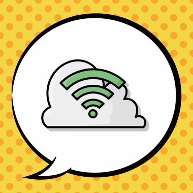 Kablosuz doodle, konuşma balonu