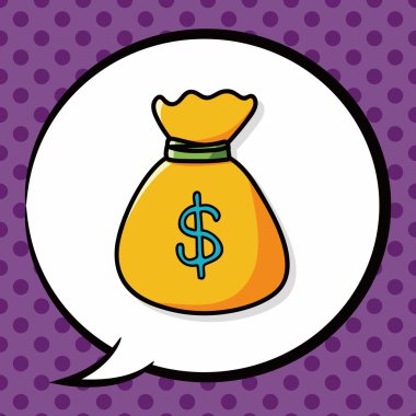 para doodle, konuşma balonu