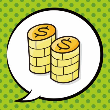 para doodle, konuşma balonu