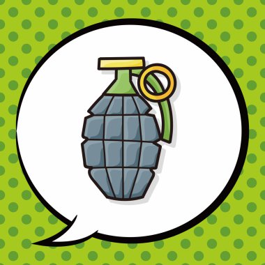 bomba doodle, konuşma balonu